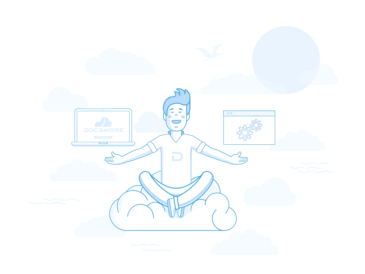 After Docsmore — relaxed and in control